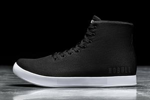 NOBULL Black High Top Trainers For Mens USA (3420-JFLMC)